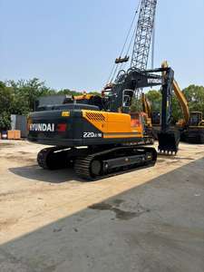 La Corée a fabriqué l'excavatrice sur chenilles Hyundai 220LC-9s d'occasion fabriquée en Corée. - Product Image 4