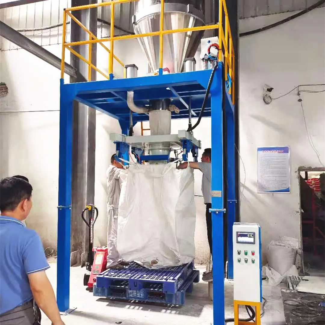 Selling Vertical Bulgur Bulk Packing Machine Big Bag Filling Station