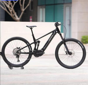 Nouveau VTT Électrique Tout Suspendu 2026 EM6 M6100 LOW 500W Bafang M430 à Moteur Central avec Batterie Lithium 48V 720Wh et 12 Vitesses - Product Image 4