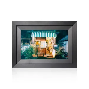 Usingwin 10.1'' Touch Screen Digital Picture Photo Frames Video Playback Picture Display