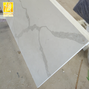 BOTON Đá Nhân Tạo <span class=keywords><strong>Calacatta</strong></span> Thạch Anh Slab Trắng Countertop Sàn Gạch Nuôi Cấy Đá Cẩm Thạch Xung Quanh - Product Image 6