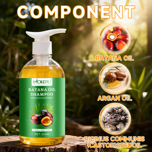 Ensemble shampooing et après-shampooing MOKERU à l'oignon, au romarin et à la biotine, sans sulfate, <span class=keywords><strong>duo</strong></span> pour la croissance des cheveux, anti-chute et anti-affinage, 500 ml - Product Image 3
