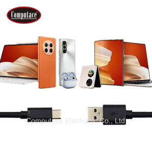Black USB 3.0 Type-A to Type-C/ Type-C to Type-C PVC Charging <b>Cable</b> 20cm for <b>Computer</b> <b>Power</b> Bank and Portable Devices - Product Image 6