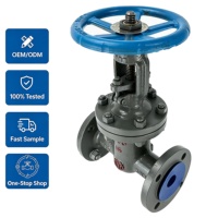 Katup Gerbang Baja Cor Berflens Ganda untuk Air Limbah, Tahan Logam, 150LB 4 inci WCB, Harga untuk Pemanas Daerah