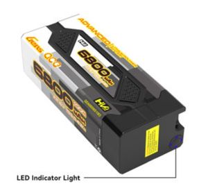 Batterie Gens Advanced 6800mAh 22.8 V 100C 6S1P avec prise EC5 pour accessoires de drone - Product Image 4