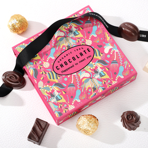 Boîte d'emballage magnétique en chocolat avec plateau en plastique petite boîte cadeau en chocolat - Product Image 6