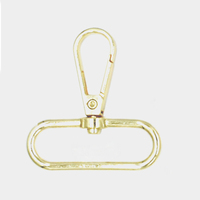Mousqueton pivotant en alliage de zinc de haute qualité avec déclencheur à œil rond-Sans nickel pour sac à main en cuir de qualité supérieure et matériel de ceinture/sangle