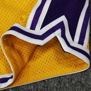 Shorts de basket-ball imprimés surdimensionnés respirants de style streetwear, taille plus, poche zippée de haute qualité personnalisée - Product Image 6