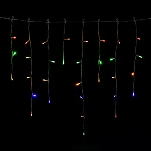 Luci a catena piatte tipo carbone, 10m x 0,6m, batteria 3AA, RGBY, ideali per decorazioni festive e illuminazione d'ambiente - Product Image 1