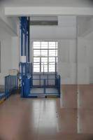 Nouvel Ascenseur de Charge Vertical Hydraulique Mural Électrique 220V pour Usage Domestique, Capacité 500kg, Hauteur de Levage 3m