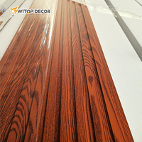 Panneaux décoratifs écologiques pour murs, lambris PVC pour panneau mural WPC de haute qualité