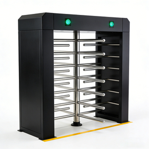 Tourniquet de sécurité extérieur automatique en acier inoxydable 304, portillon d'accès rapide pour piétons, tourniquet pleine hauteur - Product Image 5