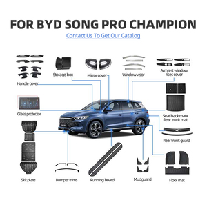 ฟิล์มกระจกนิรภัยคุณภาพสูงอุปกรณ์ตกแต่งภายในสำหรับ BYD Song Pro Champion - Product Image 2