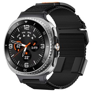 Bracelets de montre en sangle tressé<span class=keywords><strong>e</strong></span> résistante, légers, respirants et élégants pour <span class=keywords><strong>Samsung</strong></span> Galaxy Watch 8 44mm, pour l'extérieur - Product Image 1