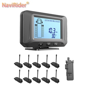 10 Wheel Rs232 Truck <b>Tpms</b> Factory Wireless Tire Pressure Monitoring System for 10 Tires - Product Image 4