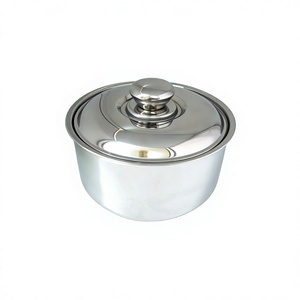 Stainless Steel Glossy Leak-Proof 2-Layer Freshness-Preserving Eco-Friendly Classic Portable Lunch Food Container Storage <b>Bin</b> - Product Image 1