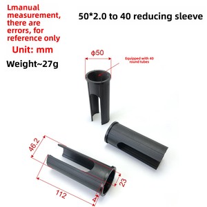 Inversión transfronteriza 50 Turn <span class=keywords><strong>40</strong></span> Manga hueca Tubo redondo Reductor Buje Equipo de fitness Ajuste <span class=keywords><strong>Tele</strong></span> - Product Image 6