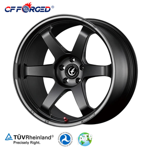 ล้อแม็กซ์ CF FORGED คุณภาพสูง 5x120 5x112 5x114.3 สำหรับรถยนต์ RAYS <span class=keywords><strong>TE37</strong></span> VW Golf รถแข่ง - Product Image 1
