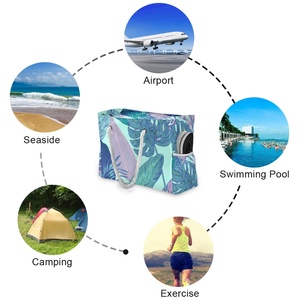 Bolsa de Compras Personalizada al por Mayor, Estilo Hawaiano, Reutilizable, Grande, para la Playa, con Asas - Product Image 3