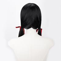 Anime Cosplay Perruque avec Twin Tails et Broken Bangs perruque