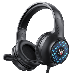 Casque de jeu Onikuma X7 avec son surround, microphone intégré, suppression du bruit, pour PS4 et PC - Product Image 1