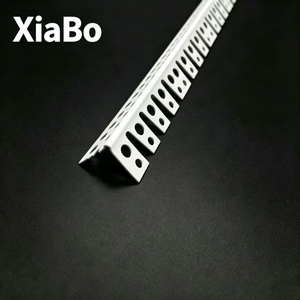Profilé d'angle en PVC perforé blanc écologique et flexible, garniture d'angle pliable pour la finition des arches courbes en plâtre et des bords de <span class=keywords><strong>plafond</strong></span> - Product Image 1