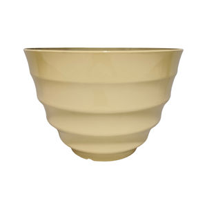 <span class=keywords><strong>Pot</strong></span> <span class=keywords><strong>de</strong></span> fleurs en plastique brillant <span class=keywords><strong>de</strong></span> grande taille, texture multi-circulaire, 12''/16'', trou <span class=keywords><strong>de</strong></span> drainage, léger, durable, pour intérieur/extérieur - Product Image 3