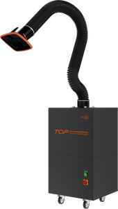 Aspirador de Humo para Soldadura, Purificador de Humo de Doble Brazo, Extractor de Humo de Soldadura con Brazo de Succión - Product Image 2