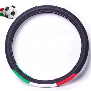 Nouvelle housse de <span class=keywords><strong>volant</strong></span> de coupe du monde de couleur assortie pour Peugeot <span class=keywords><strong>307</strong></span> 2001-2008 <span class=keywords><strong>307</strong></span> SW 2005-2008 - Product Image 6