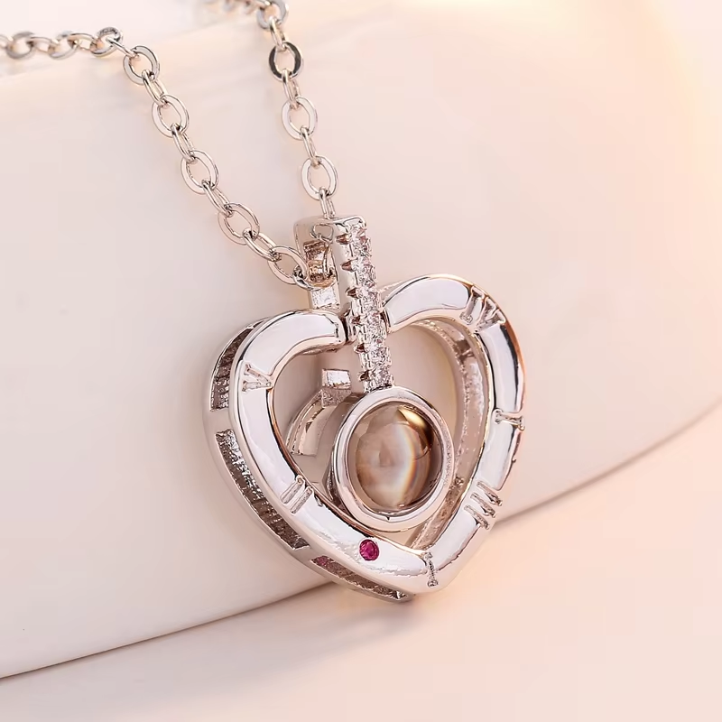 Heart  shape -rose gold