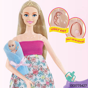 Juego de moda para niñas <span class=keywords><strong>embarazadas</strong></span>, cuidado de <span class=keywords><strong>muñecas</strong></span>, 11 pulgadas, modelo de juguete - Product Image 3