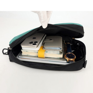Sac messager Oxford, petit sac à bandoulière imperméable avec fermeture éclair, pour usage quotidien, toutes saisons - Product Image 3