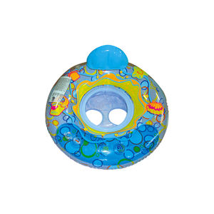 Anelli di nuoto personalizzati per bambini gonfiabili con seggiolino gemelli per nuoto galleggiante ad anello gonfiabile - Product Image 2
