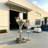 Nouvelle conception de machine de remplissage automatique de poudre avec vis doseuse, facile à utiliser pour le lait en poudre, la farine et les assaisonnements, pour l'emballage alimentaire
