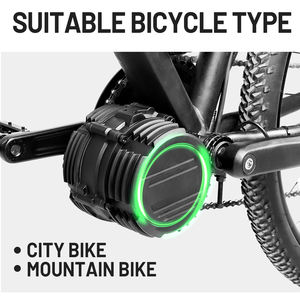 Grefel sz16 1000w אמצע כונן 48v אופניים חשמלי ערכת המרה לאופניים עם תצוגת lcd למצוא סוחרים רשמיים למכירה - Product Image 5