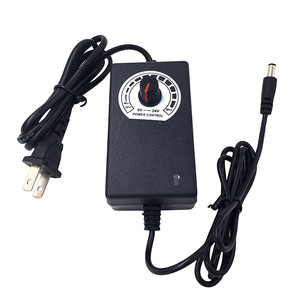 Jingruian Adjustable <b>Power</b> <b>Supply</b> 9V-24V 1A DC Output For LED Strip Motor Speed Control Dimming <b>Adapter</b> US Plug - Product Image 1