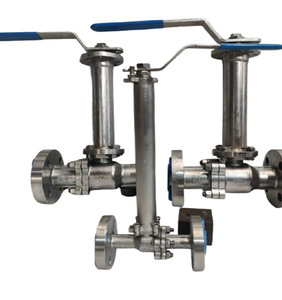 Válvula de bola criogénica manual de alta calidad y precisión, con vástago industrial extendido, personalizable OEM para gases de alta temperatura - Product Image 5