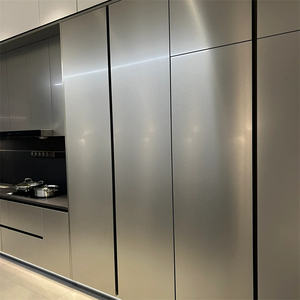 Özelleştirilmiş depolama MDF çevre dostu ahşap çift modüler lüks toptan mutfak dolapları ev için - Product Image 4