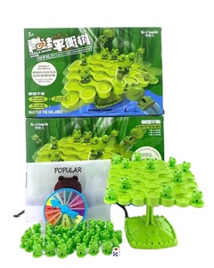 Unisex cây xếp chồng & ếch cân bằng trò chơi trẻ em của trí thông minh sớm giáo dục đồ chơi cho 2-4 & 5-7 năm loại xe - Product Image 4