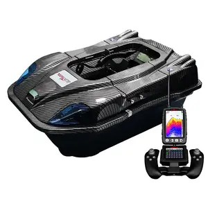 보트 리더 GPS Barco de Cebo para pesca Medida mediana doble 모터 제어 remoto 500m 거리