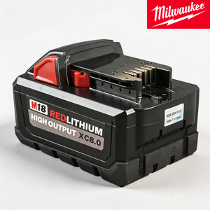 Batterie Milwaukee RedLithium High Output XC8.0 18V 8.0Ah pour tous les outils électriques sans fil M18, durée de fonctionnement plus longue, batterie de remplacement - Product Image 6