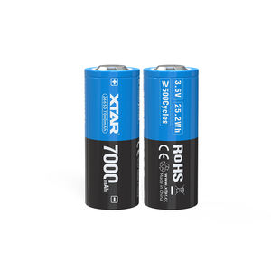 <span class=keywords><strong>XTAR</strong></span> plus haute capacité 3.6V 10A <span class=keywords><strong>26650</strong></span> 7000mah Grade a capacité réelle 3.7V Li Ion batterie rechargeable pour lampes de poche - Product Image 3