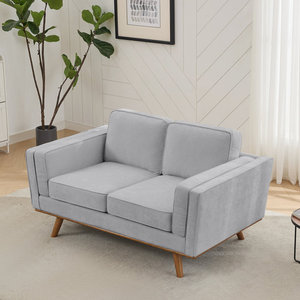 Juego de Muebles de Sala de Estar Modernos, Sofás Seccionales en Forma de L de Tela de Terciopelo Estilo Nórdico con Chaise Reversible - Product Image 2