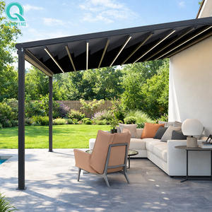 Pergola bioclimatique motorisée à <span class=keywords><strong>toit</strong></span> rétractable QINGYING - Product Image 1