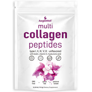 AegleWell - Polvo de Péptidos de Colágeno Múltiple con Biotina, Vitamina C y Ácido Hialurónico, Suplemento de Colágeno para Cabello, Piel y Uñas - Product Image 5