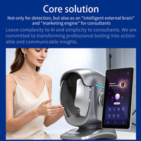 Huidtintvochtigheidsmeter X3 Spa Beauty Ai 3D Professionele Gezichtscanner Draagbare Huidanalysemachine Collageenmeting