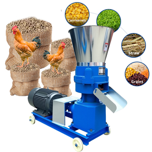 Professional Animal <strong>Feed</strong> <strong>Pellet</strong> Machine Electric Poultry <strong>Feed</strong> Mill for <strong>Chicken</strong> Rabbit Duck Fish <strong>Feed</strong> <strong>Pellet</strong> Making - Product Image 1