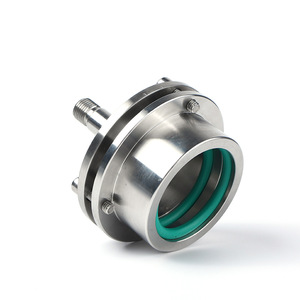 Bride de four tubulaire en acier inoxydable, type axial, connexion par vis, pour fixation de four, étanchéité sous basse pression, installation rapide - Product Image 2