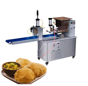 Machine d'aplatissement de pâte alimentaire de rue pâte à collation indienne formant la ligne de coupe de pâte Paratha façonnage de Parota - Product Image 4