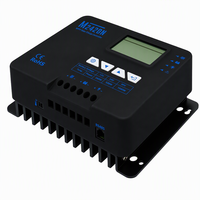 Contrôleur de charge solaire MPPT MJOO 12V 24V avec surveillance par application Bluetooth pour système hors réseau